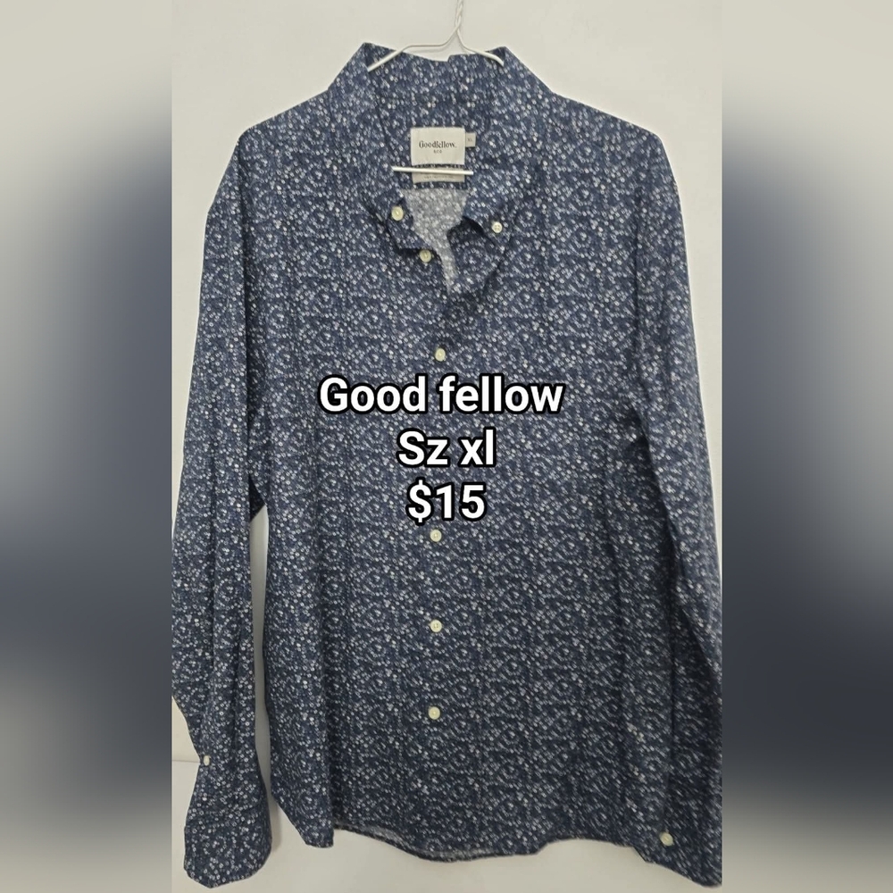 Good fellow mens shirt sz xl